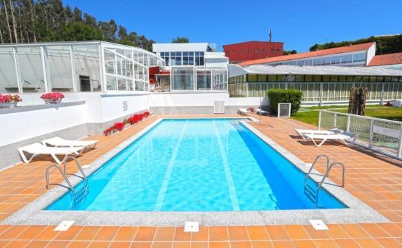 Pension Compostela Inn Cacheiras Exterior foto